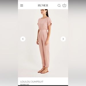 Rumer loulou jumpsuit